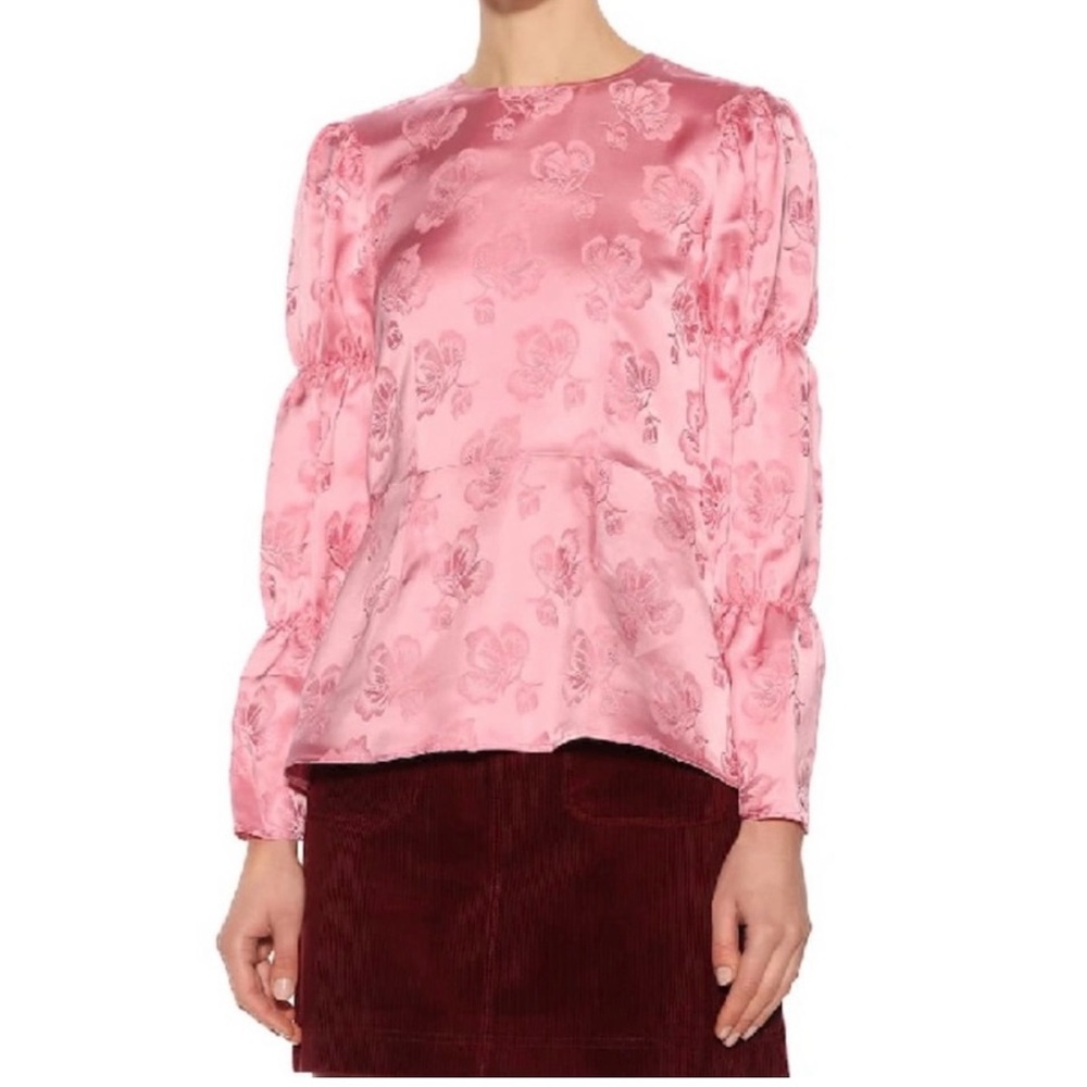 Pink jacquard Alexa Chung top. Perfect condition